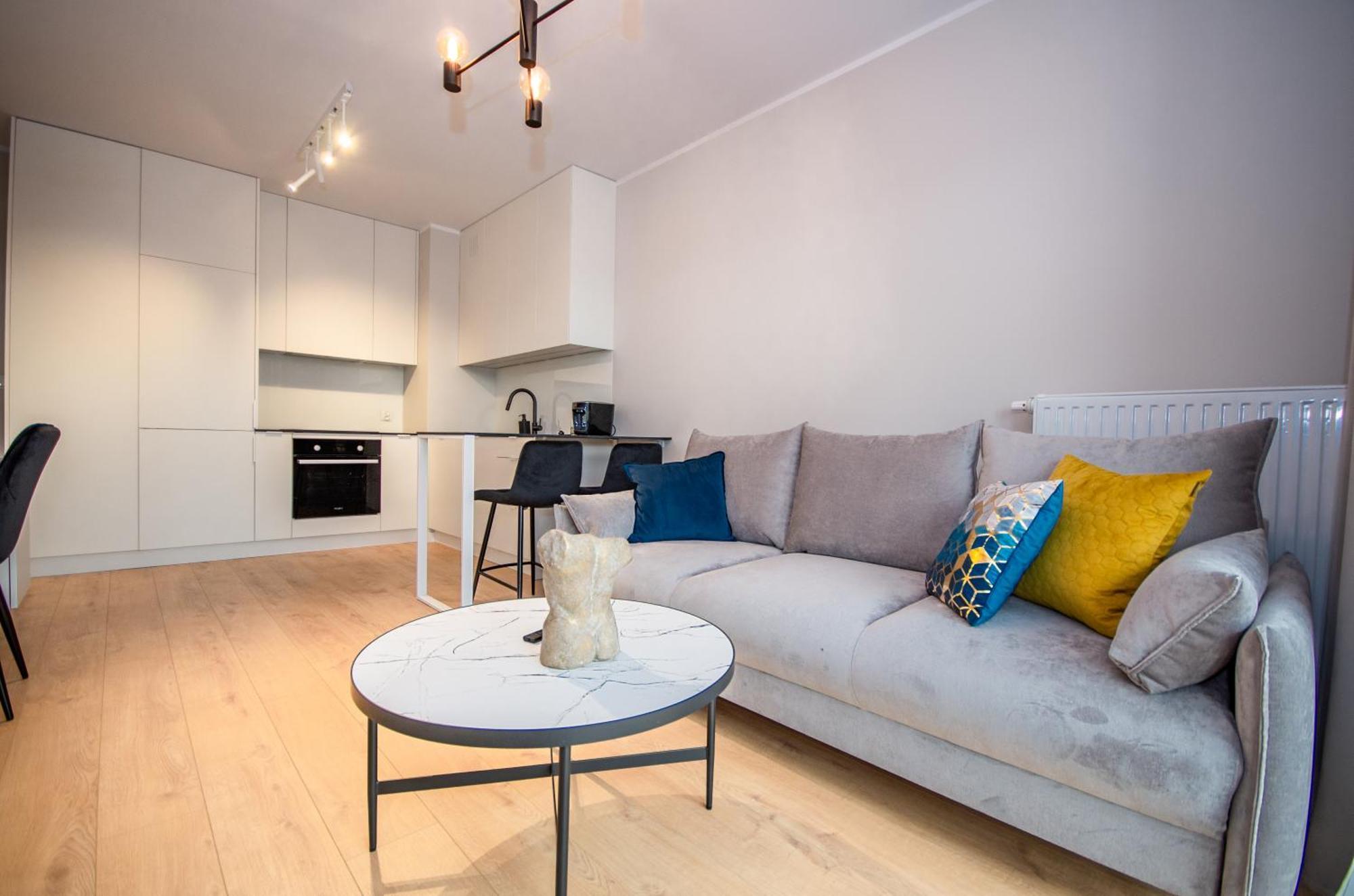 Inpoint Tauron Arena Apartment With Free Parking - Lema St 17 Краков Экстерьер фото